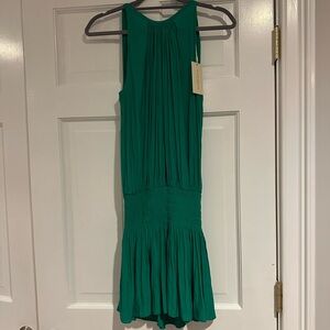 New with Tags Ramy Brook Paris Blouson Sleeveless Mini Dress - size small